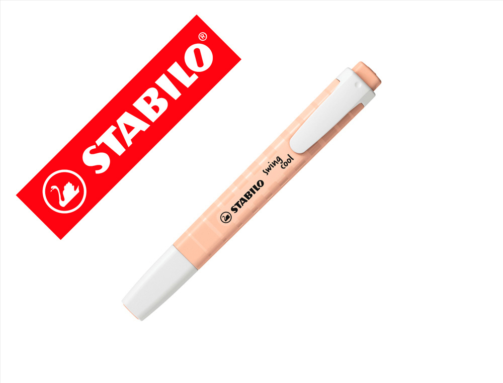 ROTULADOR STABILO FLUORESCENTE FINO SWING COOL NATURE COLORS BEIGE