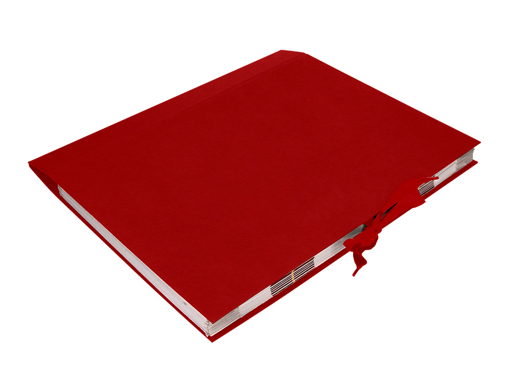 CARPETA FUELLE LIDERPAPEL FOLIO CARTON FORRADO BURDEOS