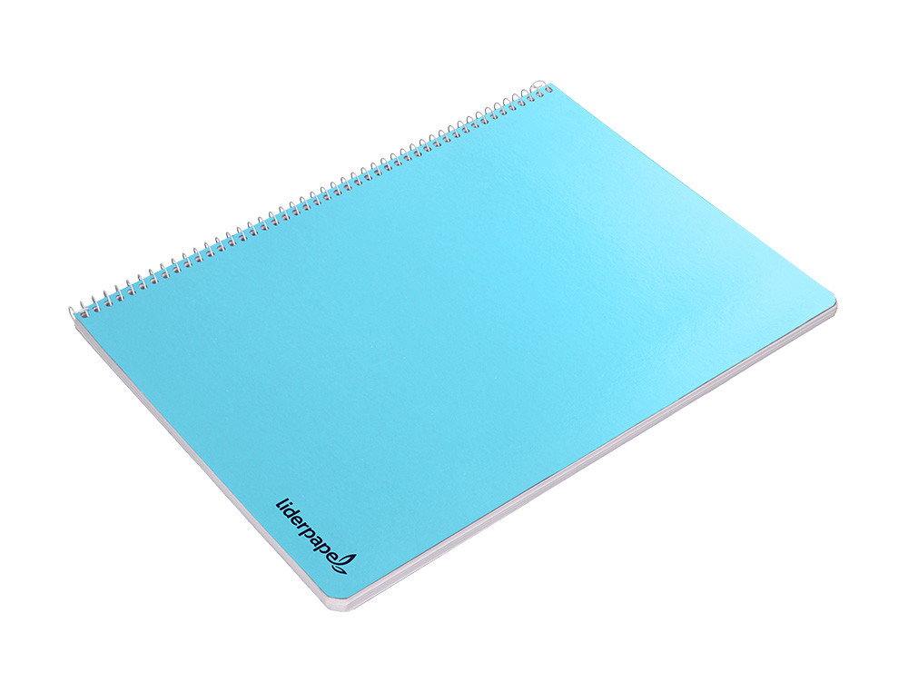 CUADERNO ESPIRAL LIDERPAPEL FOLIO SMART TAPA BLANDA 80H 60GR MILIMETRADO 2MM COLORES SURTIDOS