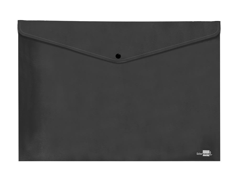 CARPETA LIDERPAPEL DOSSIER BROCHE 44243 POLIPROPILENO DIN A3 NEGRO OPACO