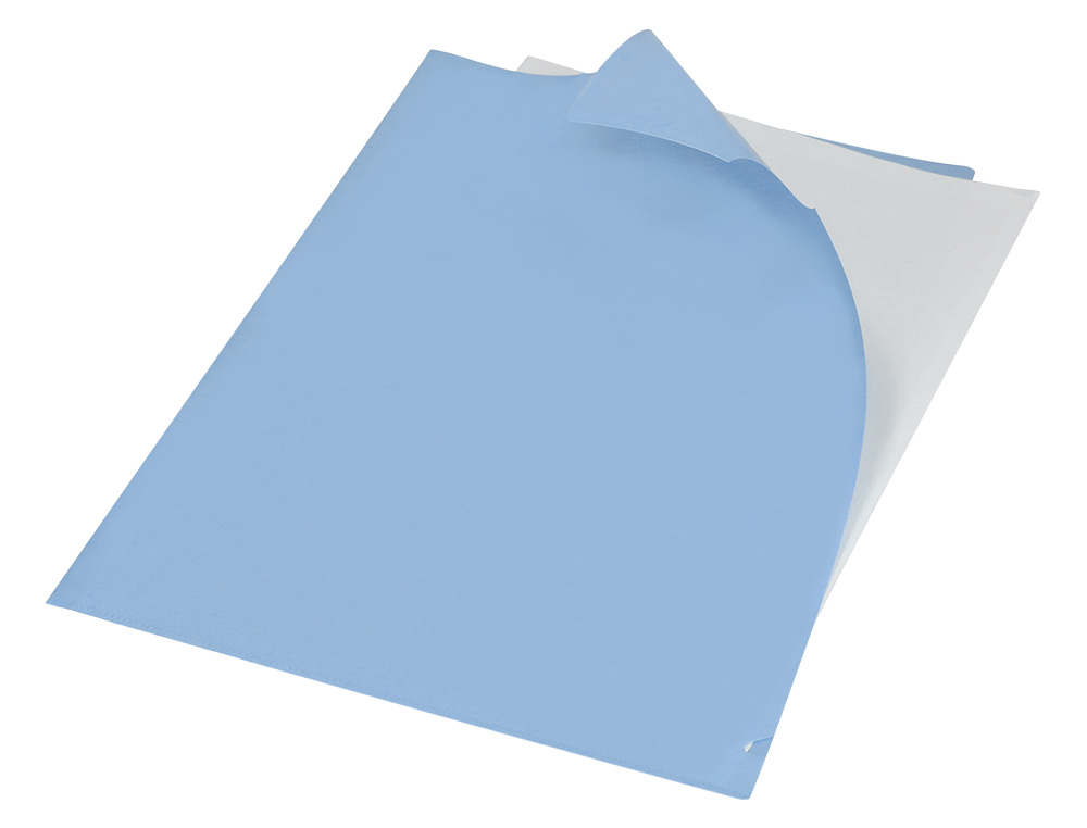 CARPETA LIDERPAPEL DOSSIER UERO POLIPROPILENO DIN A4 CELESTE OPACO 20 HOJAS