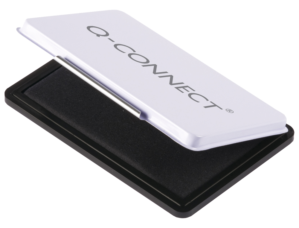 TAMPON Q-CONNECT N1 126X81 MM NEGRO