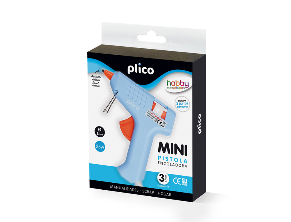 PISTOLA DE SILICONA CALIENTE PLICO MINI 25 W