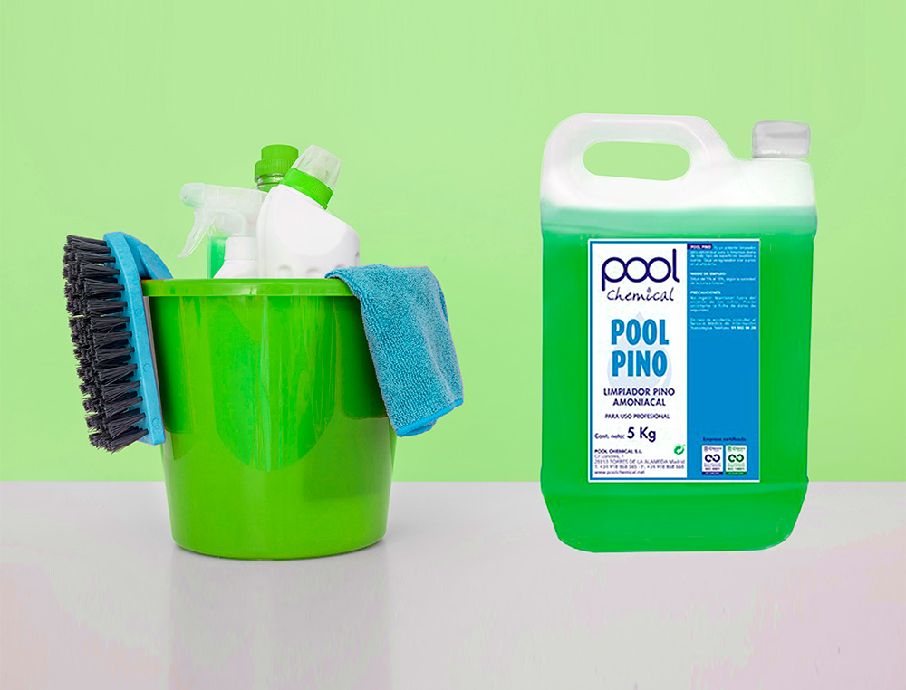 LIMPIADOR AMONIACAL DAHI AROMA PINO GARRAFA 5 LITROS