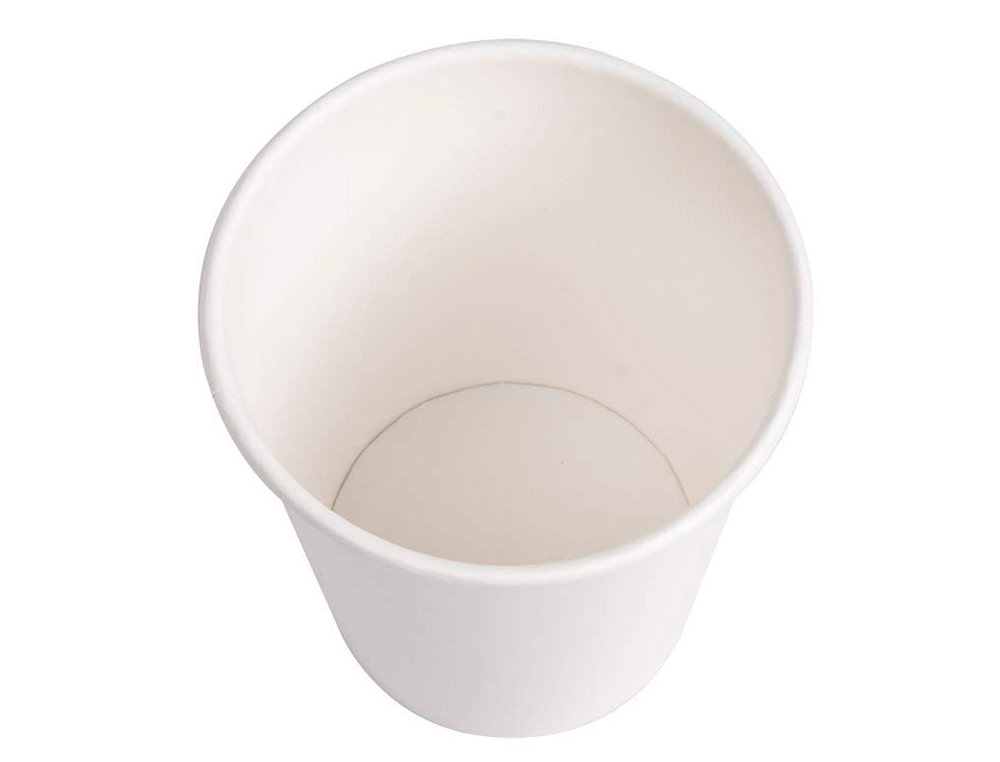 VASO TERMICO DE CARTON BLANCO 220 CC PAQUETE DE 50 UNIDADES