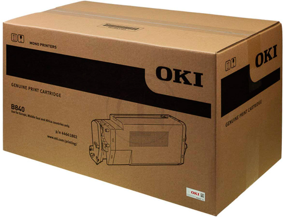 TONER OKI LASER SERIE B840 NEGRO 20000 PAGINAS