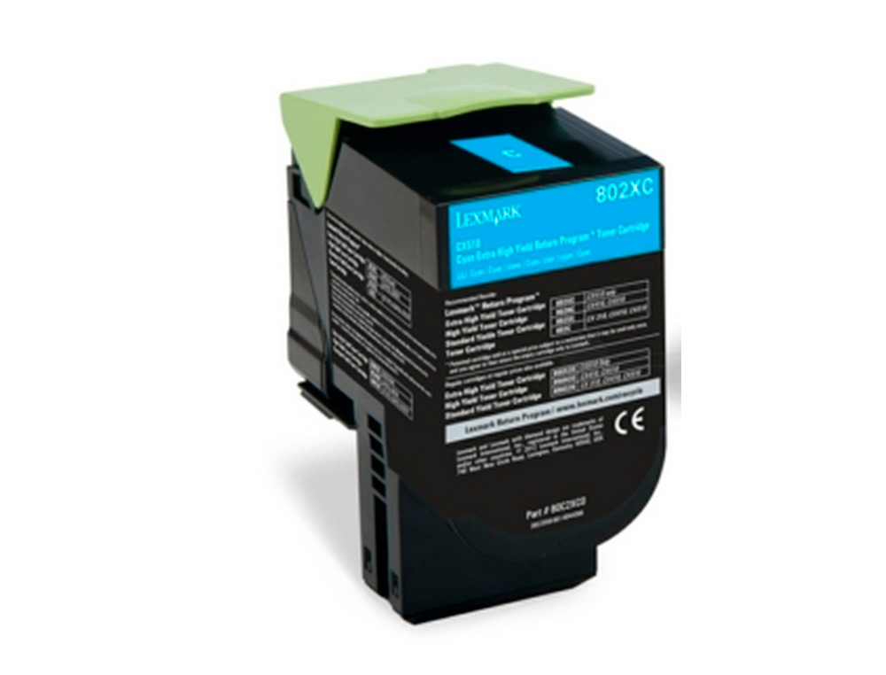 TONER LASER LEXMARK 80C2XCECIAN 4000 PAGINASH
