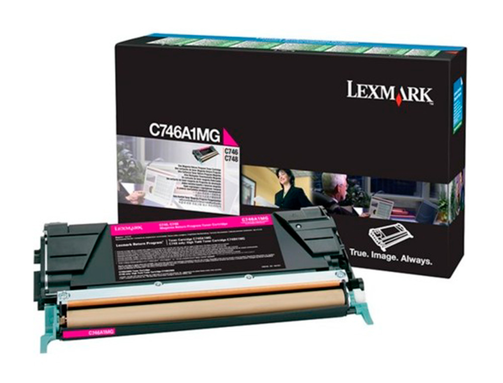 TONER LASER LEXMARK C736H1MG MAGENTA 10000 PAGINAS