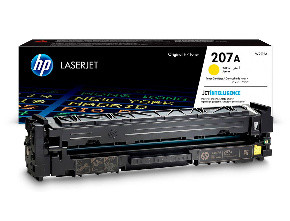 TONER HP 207A HP LASERJET PRO M255DW / M255NW / M282NW / M283FDN AMARILLO 1250 PAGINAS
