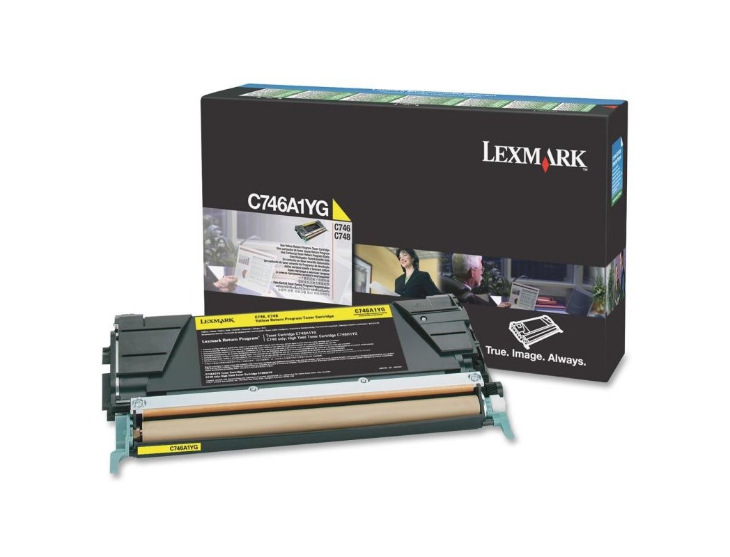 TONER LEXMARK LASER C746A1YG C746 / C748 AMARILLO 7000 PAGINAS