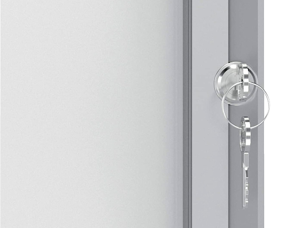 VITRINA DE ANUNCIOS NOBO PREMIUM PLUS MAGNETICA 4 X DIN A4 532X692X37 MM