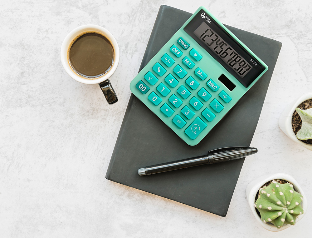 CALCULADORA LIDERPAPEL SOBREMESA XF24 10 DIGITOS SOLAR Y PILAS COLOR VERDE 127X105X24 MM