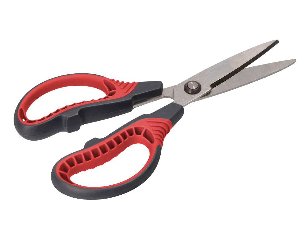 TIJERA LIDERPAPEL TITANIO HOJA CURVA 16,5 CM FALICILIDAD CORTE Y DURABILIDAD INCLUYE FUNDA