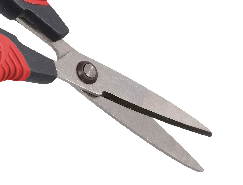 TIJERA LIDERPAPEL TITANIO HOJA CURVA 16,5 CM FALICILIDAD CORTE Y DURABILIDAD INCLUYE FUNDA