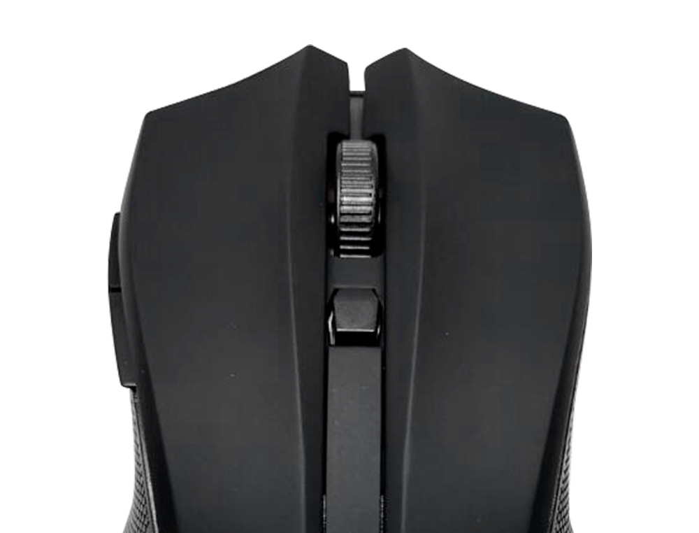 RATON Q-CONNECT OPTICO INALAMBRICO 1000 DPI RECEPTOR USB 2,4 GHZ NEGRO