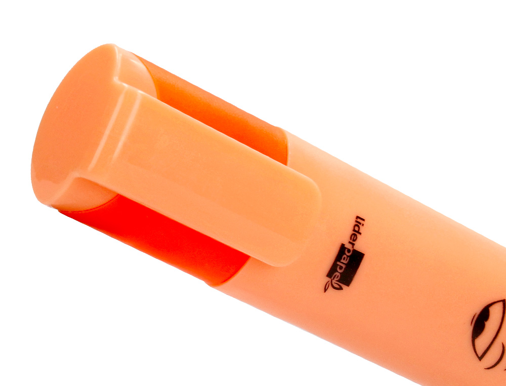 ROTULADOR LIDERPAPEL FLUORESCENTE PASTEL PUNTA BISELADA ESTUCHE DE 6 UNIDADES COLORES SURTIDOS