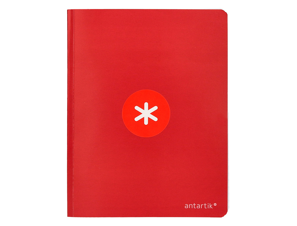 LIBRETA LIDERPAPEL ANTARTIK A5+ PLUS COSIDA 48 HOJAS 90G/M2 CUADRO 5MM CON MARGEN 6 COLORES SURTIDOS