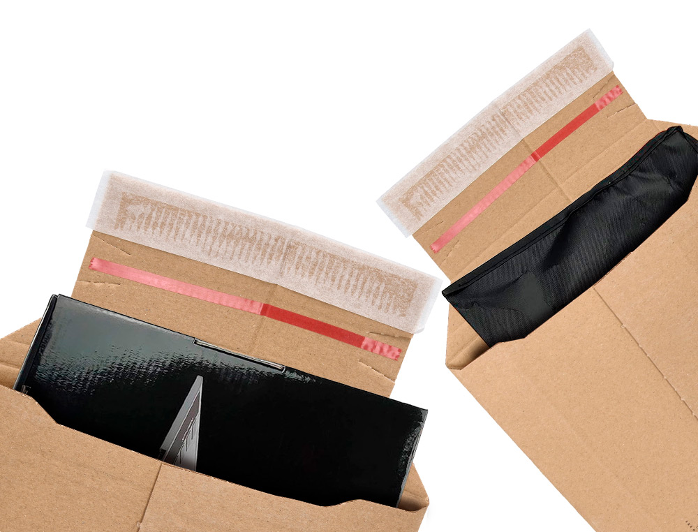 SOBRE PARA ENVIOS Q-CONNECT CARTON 100% RECICLADO Y RECICLABLE CIERRE AUTOADHESIVO252X167X72 MM COLOR KRAFT