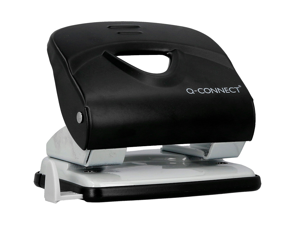 TALADRADOR Q-CONNECT KF14220 NEGRO ABERTURA 2,7 MM CAPACIDAD 30 HOJAS