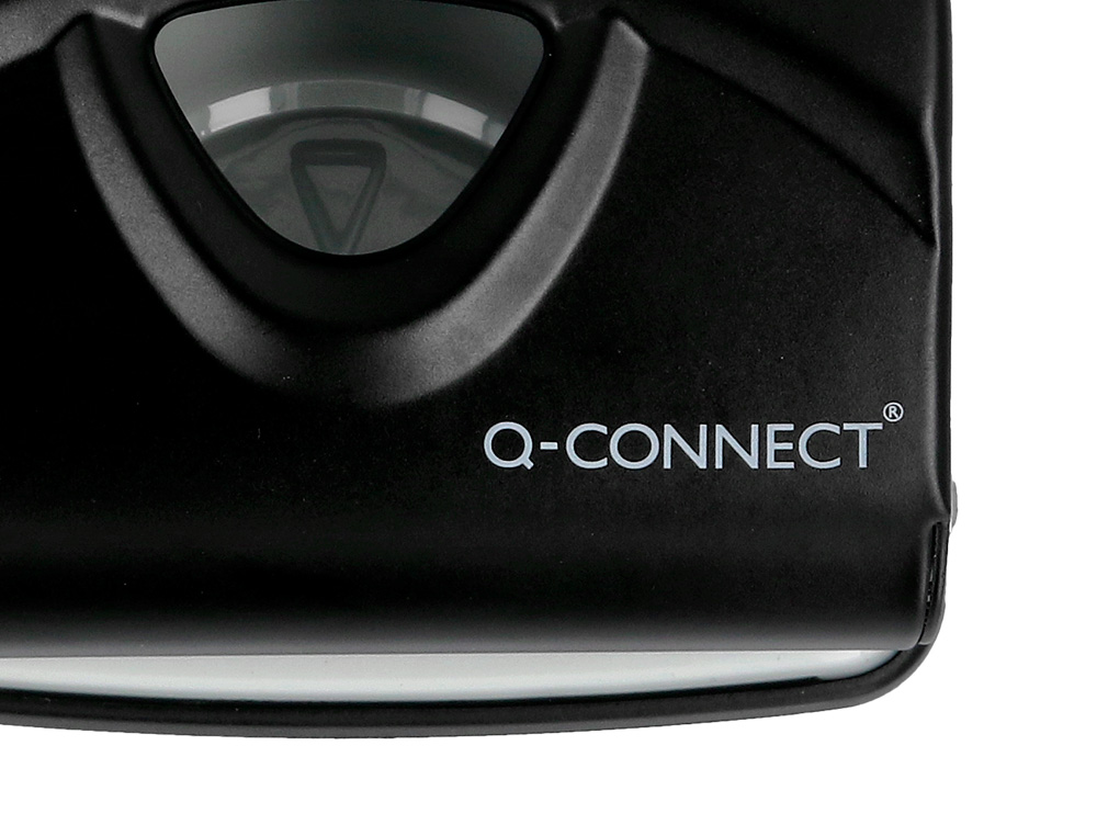 TALADRADOR Q-CONNECT KF14220 NEGRO ABERTURA 2,7 MM CAPACIDAD 30 HOJAS