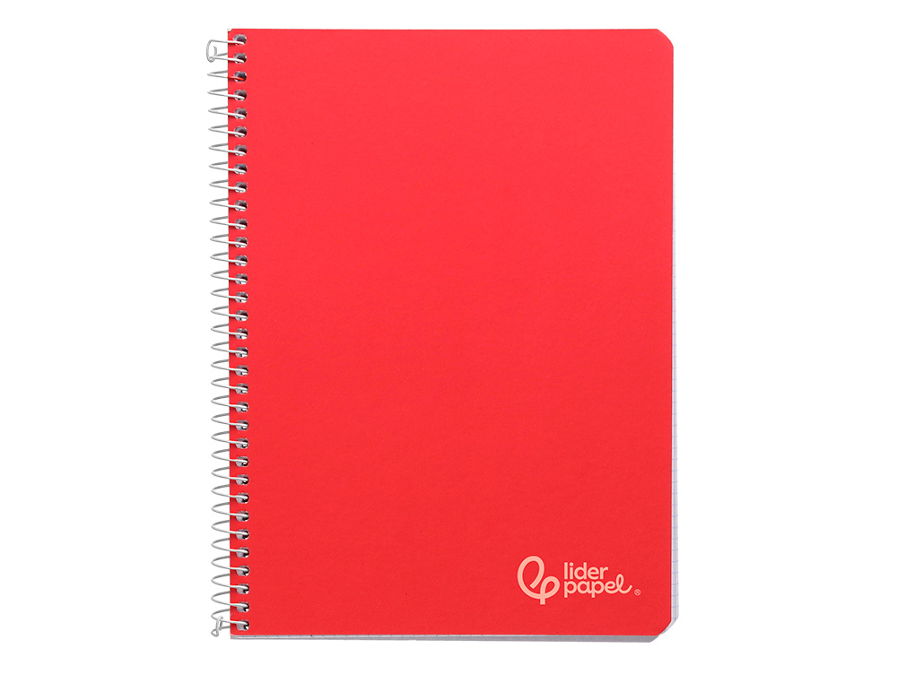 CUADERNO ESPIRAL LIDERPAPEL A5 WITTY TAPA DURA 80H 90GR RAYADO MONTESSORI 5 MM COLORES SURTIDOS
