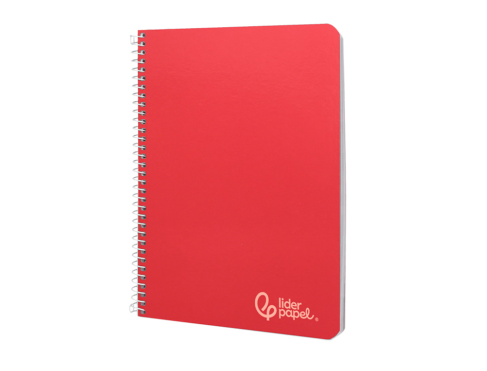 CUADERNO ESPIRAL LIDERPAPEL A5 WITTY TAPA DURA 80H 90GR RAYADO MONTESSORI 5 MM COLORES SURTIDOS