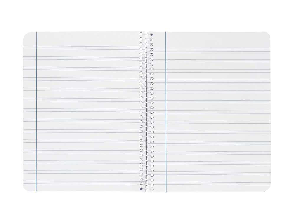 CUADERNO ESPIRAL LIDERPAPEL A5 WITTY TAPA DURA 80H 90GR RAYADO MONTESSORI 5 MM COLORES SURTIDOS