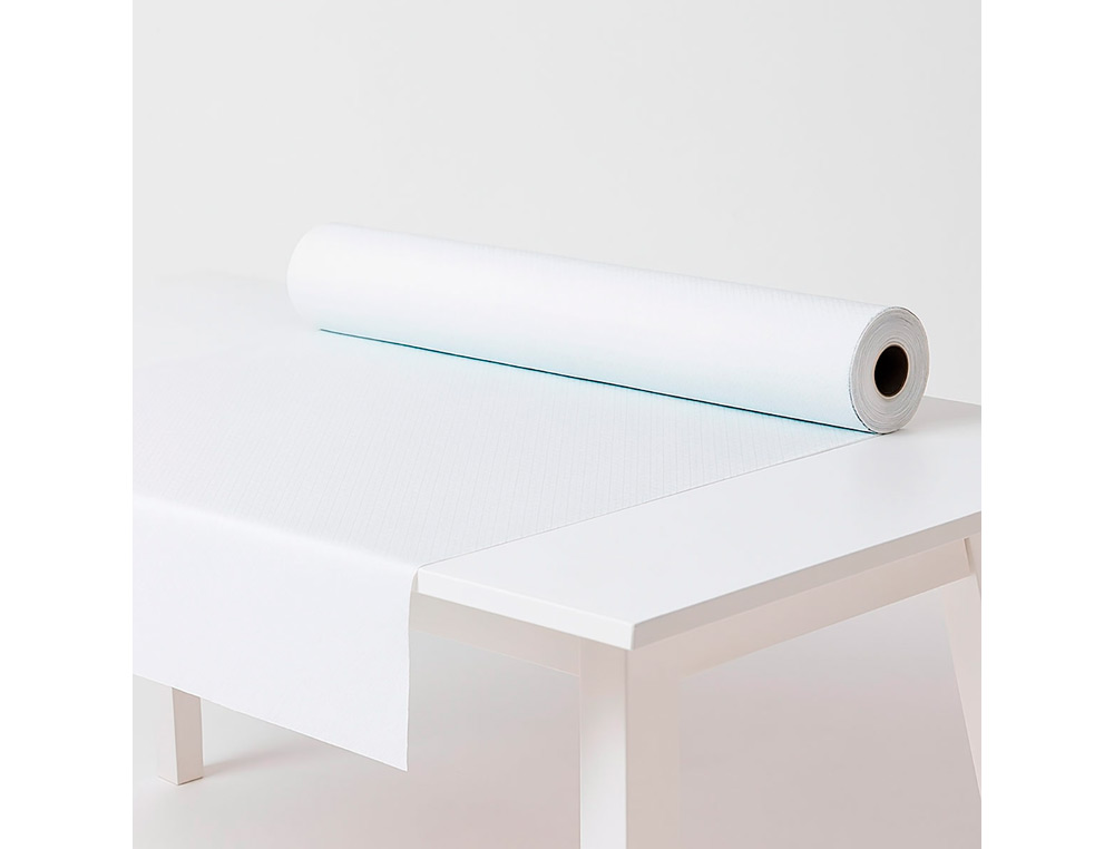 MANTEL CELULOSA BLANCO BIODEGRADABLE ROLLO ANCHO 1 MTLONGITUD 100 MT