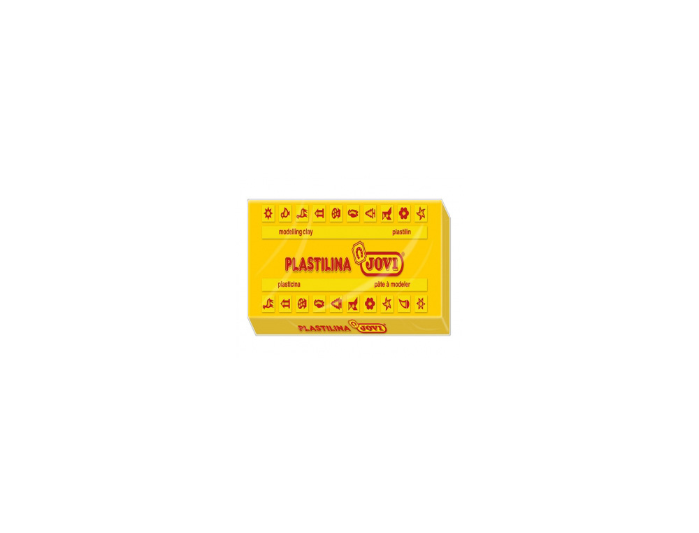 PLASTILINA JOVI 72 AMARILLO OSCURO UNIDAD TAMAÑO GRANDE