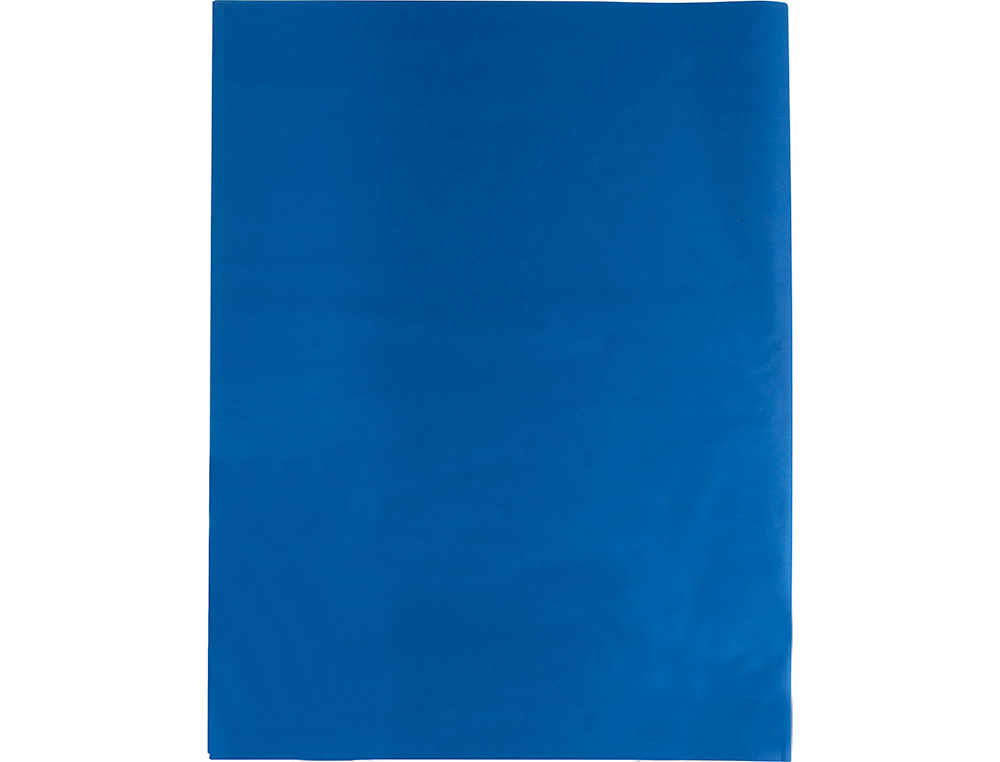 PAPEL SEDA LIDERPAPEL AZUL 52X76 CM 18 GR PAQUETE DE 25 HOJAS