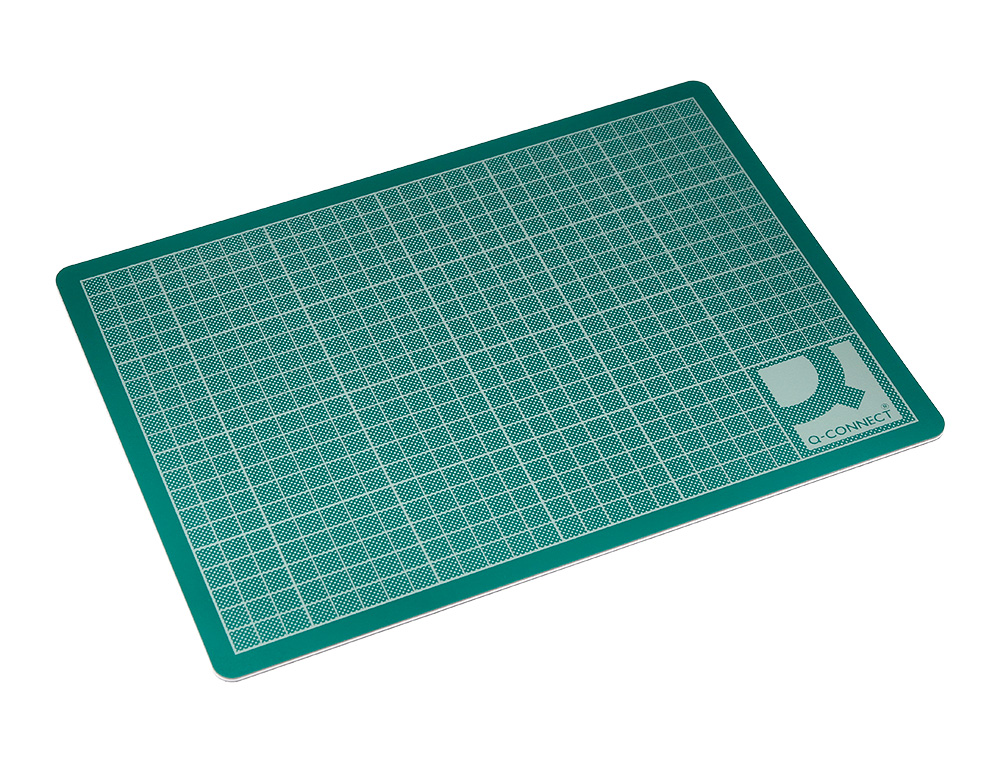 PLANCHA PARA CORTE Q-CONNECT DIN A4 3 MM GROSOR COLOR VERDE