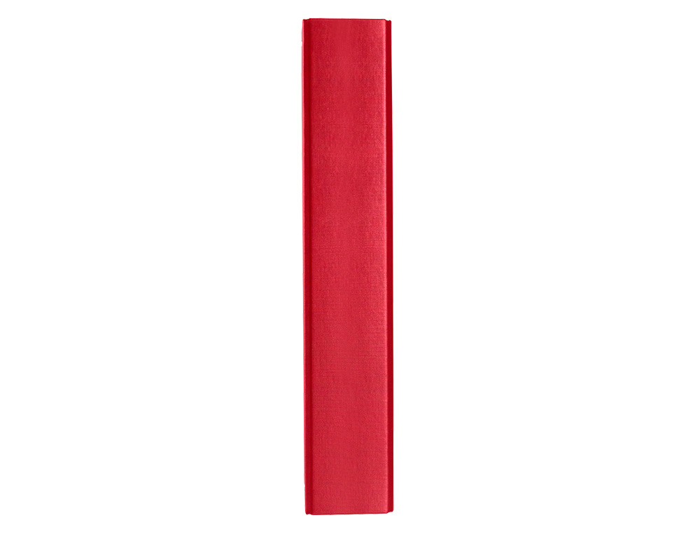 CARPETA PROYECTOS LIDERPAPEL FOLIO LOMO 70MM CARTON FORRADO ROJA