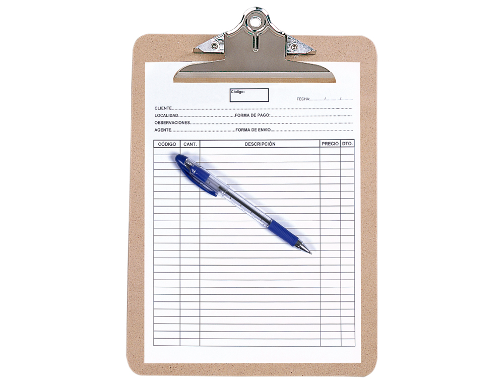 PORTANOTAS Q-CONNECT MATERIAL EXTRADURO DIN A4 4 MM