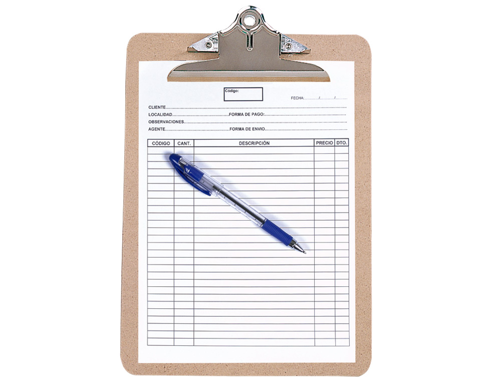 PORTANOTAS Q-CONNECT MATERIAL EXTRADURO DIN A4 4 MM