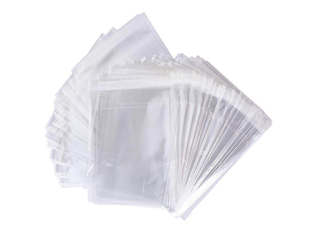 BOLSA CELOFAN 75X170 MM PAQUETE 100 UNIDADES