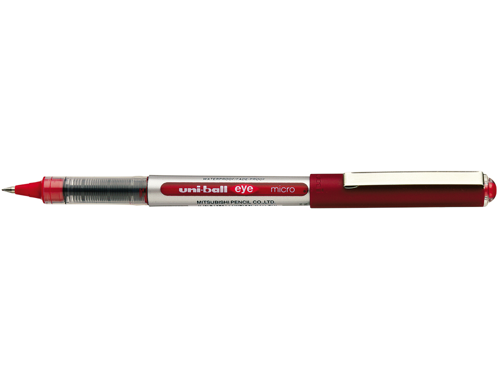 ROTULADOR UNI-BALL ROLLER UB-150E MICRO EYE ROJO 0,5 MM UNIDAD