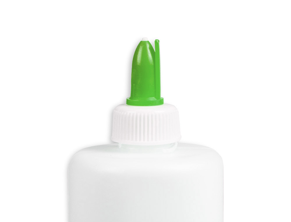 PEGAMENTO COLA BLANCA LAVABLE LIDERPAPEL BOTE DE 1000 ML
