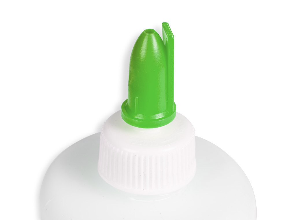 PEGAMENTO COLA BLANCA LAVABLE LIDERPAPEL BOTE DE 1000 ML