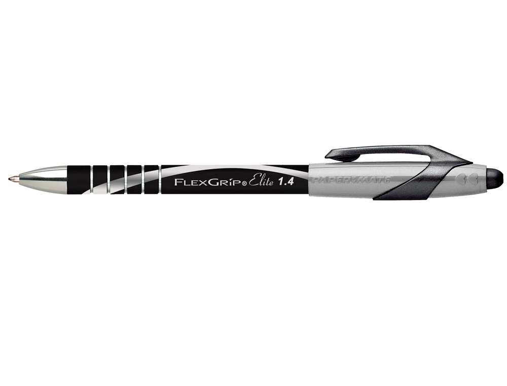 BOLIGRAFO FLEXGRIP ELITE RETRACTIL NEGRO