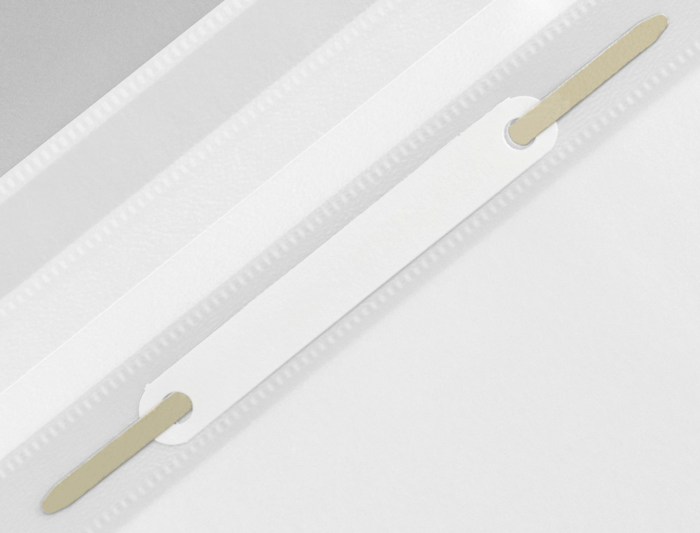 CARPETA DOSSIER FASTENER PLASTICO Q-CONNECT DIN A4 BLANCO