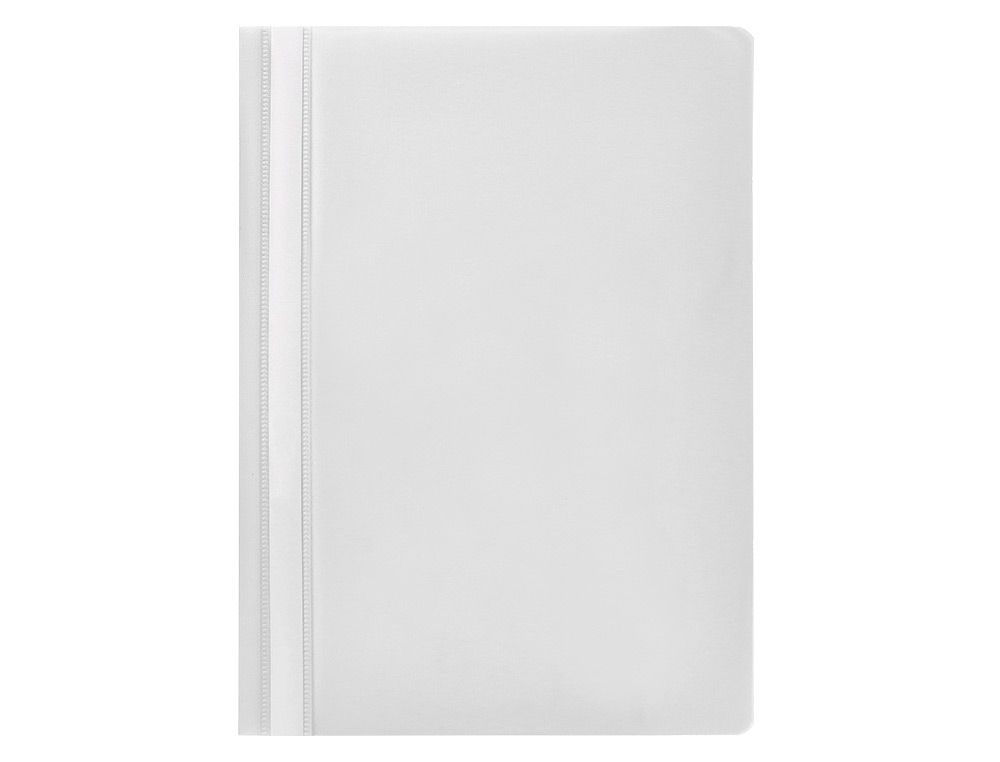 CARPETA DOSSIER FASTENER PLASTICO Q-CONNECT DIN A4 BLANCO