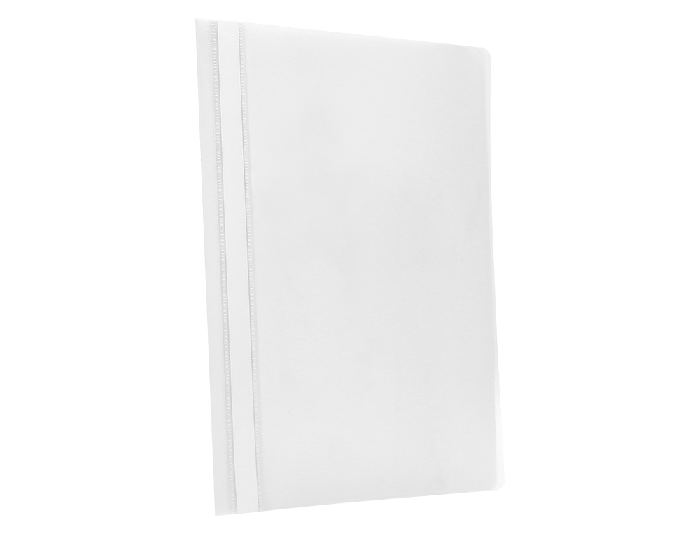 CARPETA DOSSIER FASTENER PLASTICO Q-CONNECT DIN A4 BLANCO