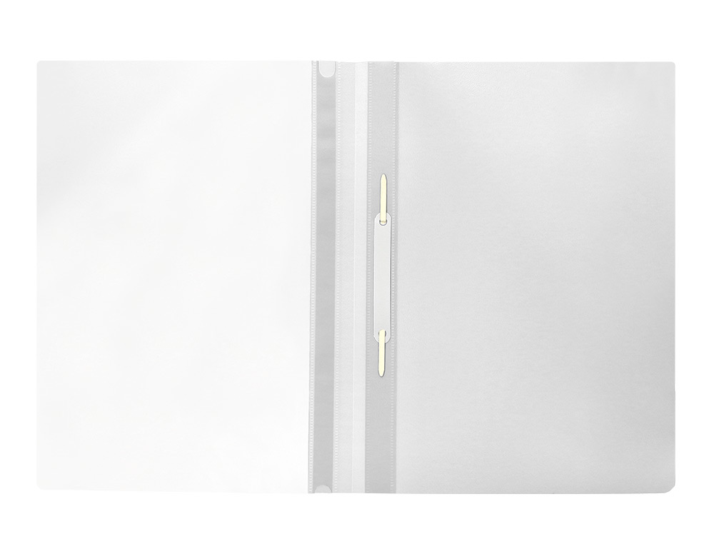 CARPETA DOSSIER FASTENER PLASTICO Q-CONNECT DIN A4 BLANCO