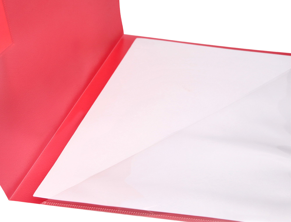 CARPETA LIDERPAPEL DOSSIER A4 UERO COLOR ROJO