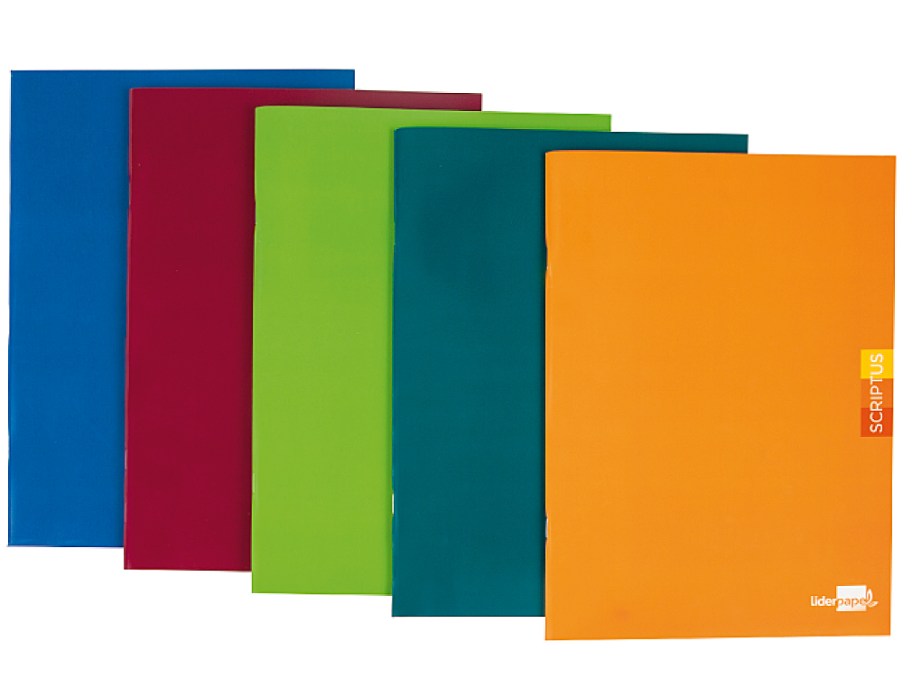 LIBRETA LIDERPAPEL SCRIPTUS A4 48 HOJAS 90GR RAYADO Nº46