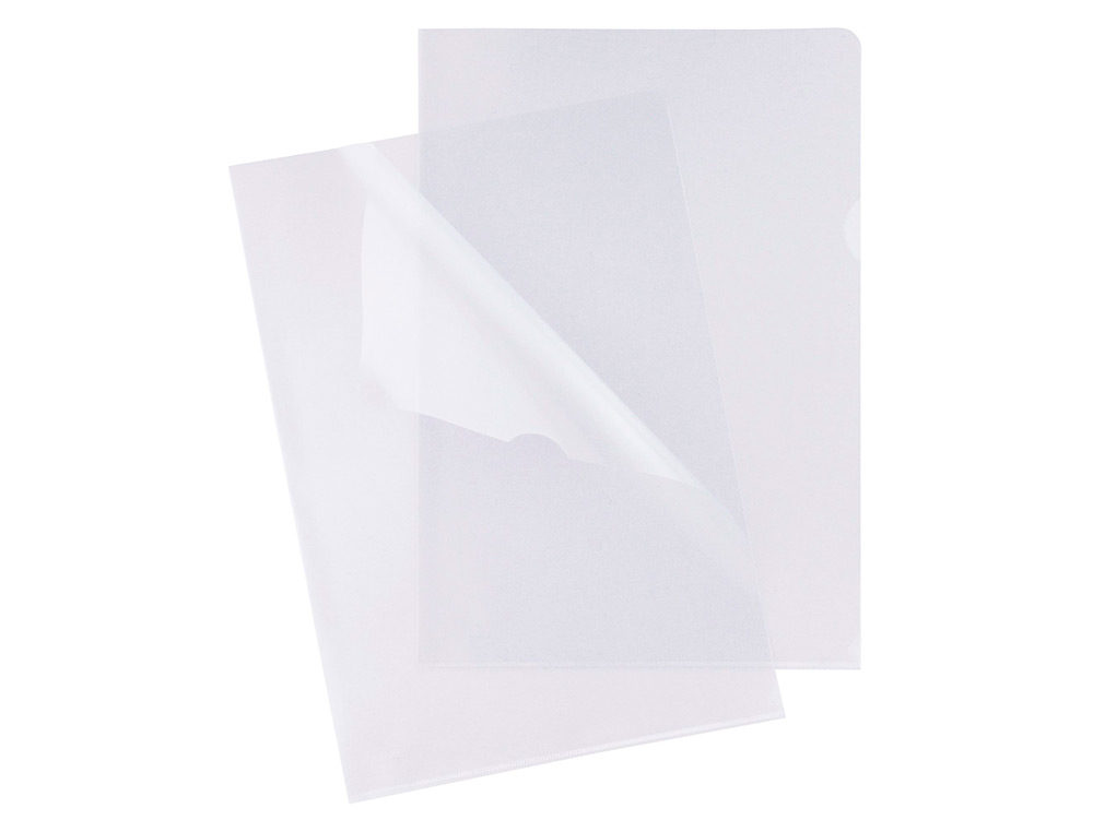 CARPETA ESSELTE DOSSIER UERO PLASTICO FOLIO TRANSPARENTE 110 MICRAS