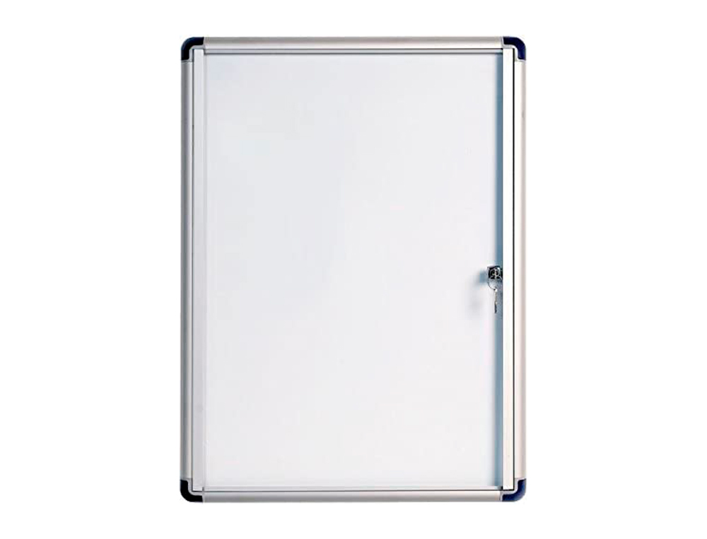 VITRINA DE ANUNCIOS BI-OFFICE FONDO MAGNETICO EXTRAPLANA DE INTERIOR 490X664 MM