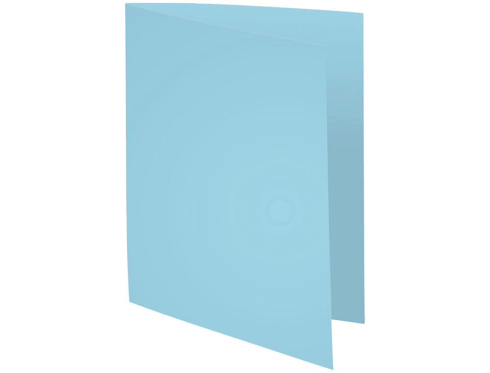 SUBCARPETA CARTULINA RECICLADA EXACOMPTA DIN A4 CELESTE 170 GR