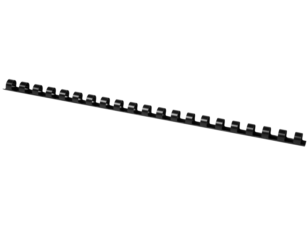 CANUTILLO Q-CONNECT REDONDO 22 MM PLASTICO BLANCO CAPACIDAD 200 HOJAS CAJA DE 50 UNIDADES