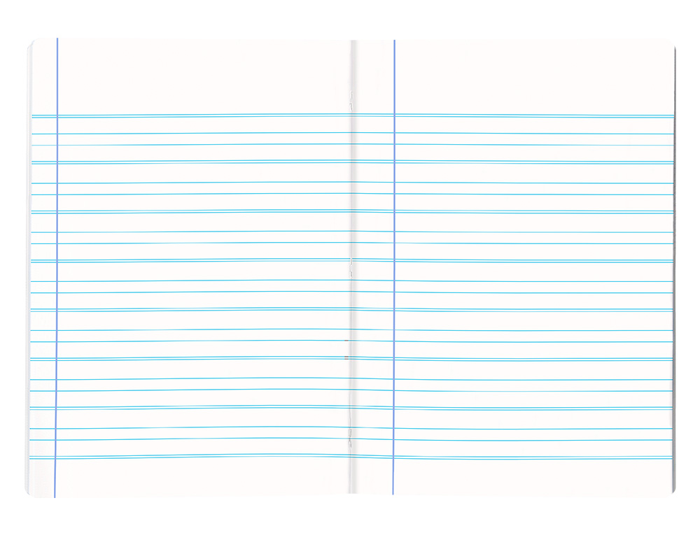 LIBRETA LIDERPAPEL SCRIPTUS A5 PLUS 48 HOJAS 90G/M2 RAYADO MONTESSORI 5MM CON MARGEN COLORES SURTIDOS